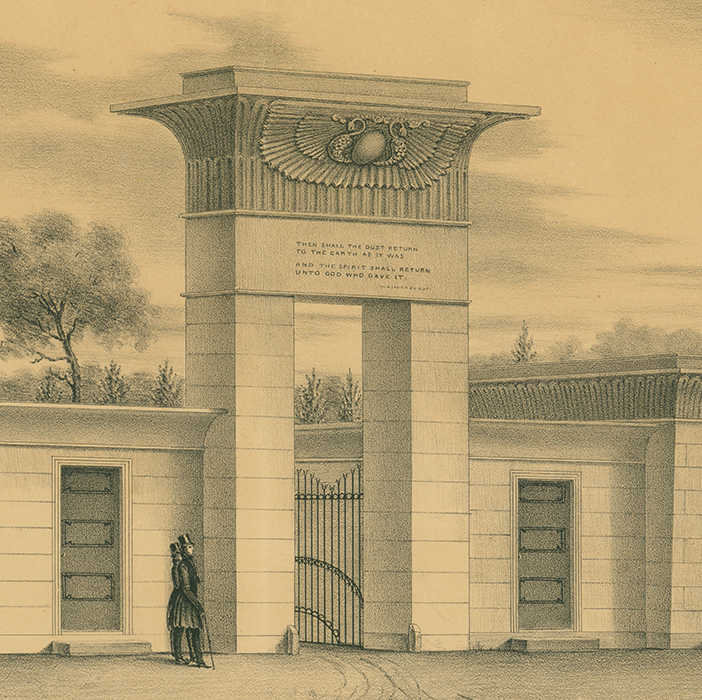 Image for The Egyptian Revival Gateway: Mount Auburn’s First Iconic Image