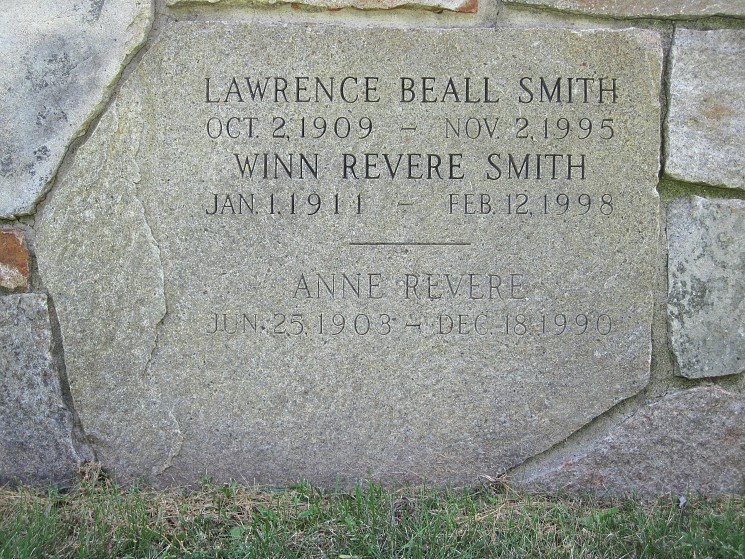 A close-up photograph of a granite monument