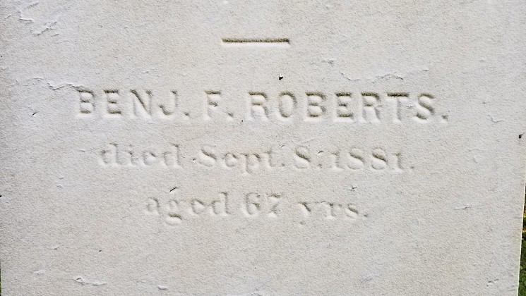 Benjamin Franklin Roberts (1814-1887)
