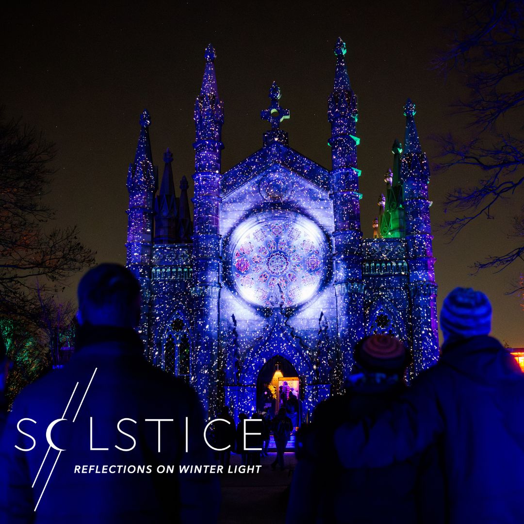 Image for SOLSTICE Returns to Mount Auburn Cemetery with New Light and Sound Installations for 2024