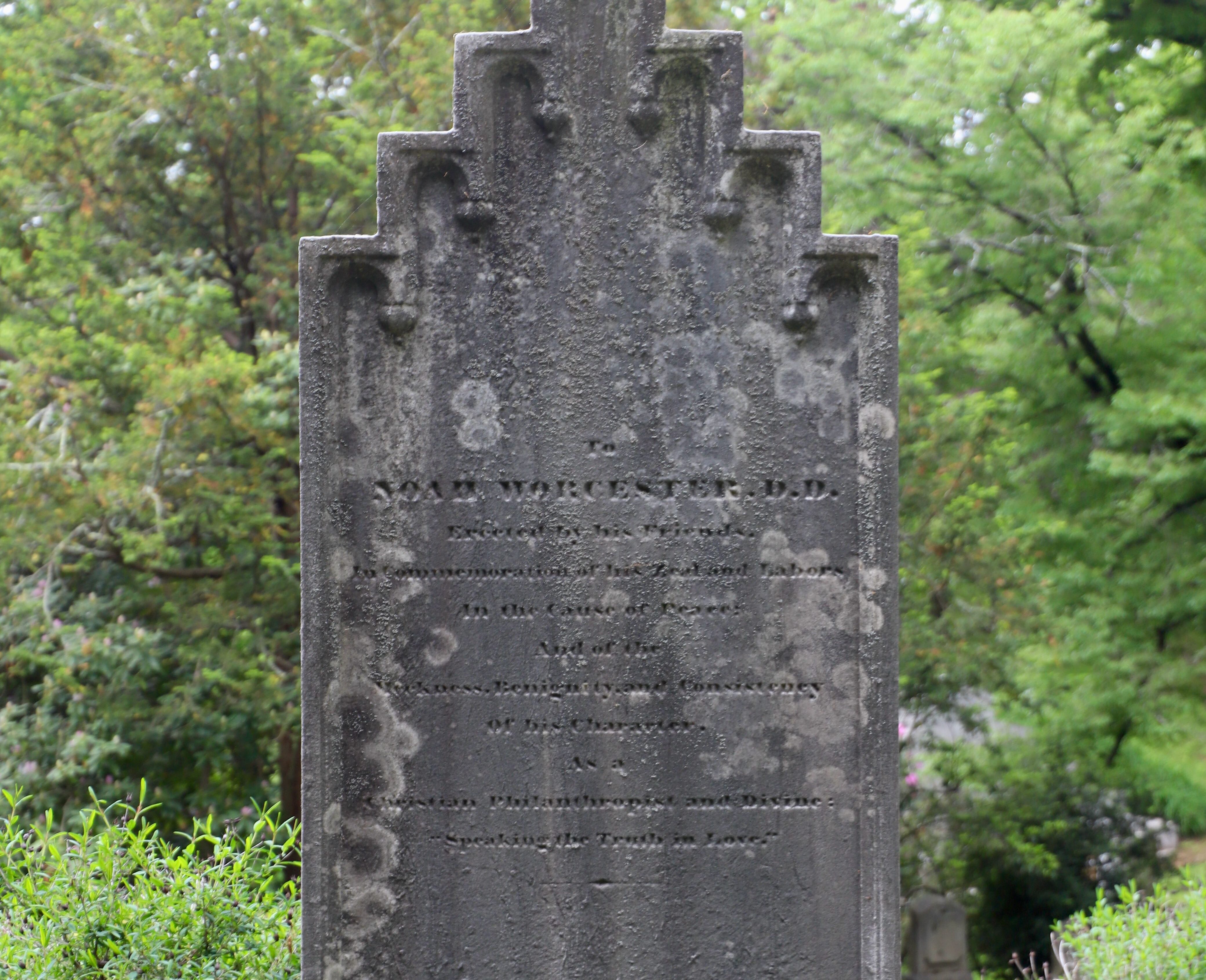 Rev. Noah Worcester (1758-1837)