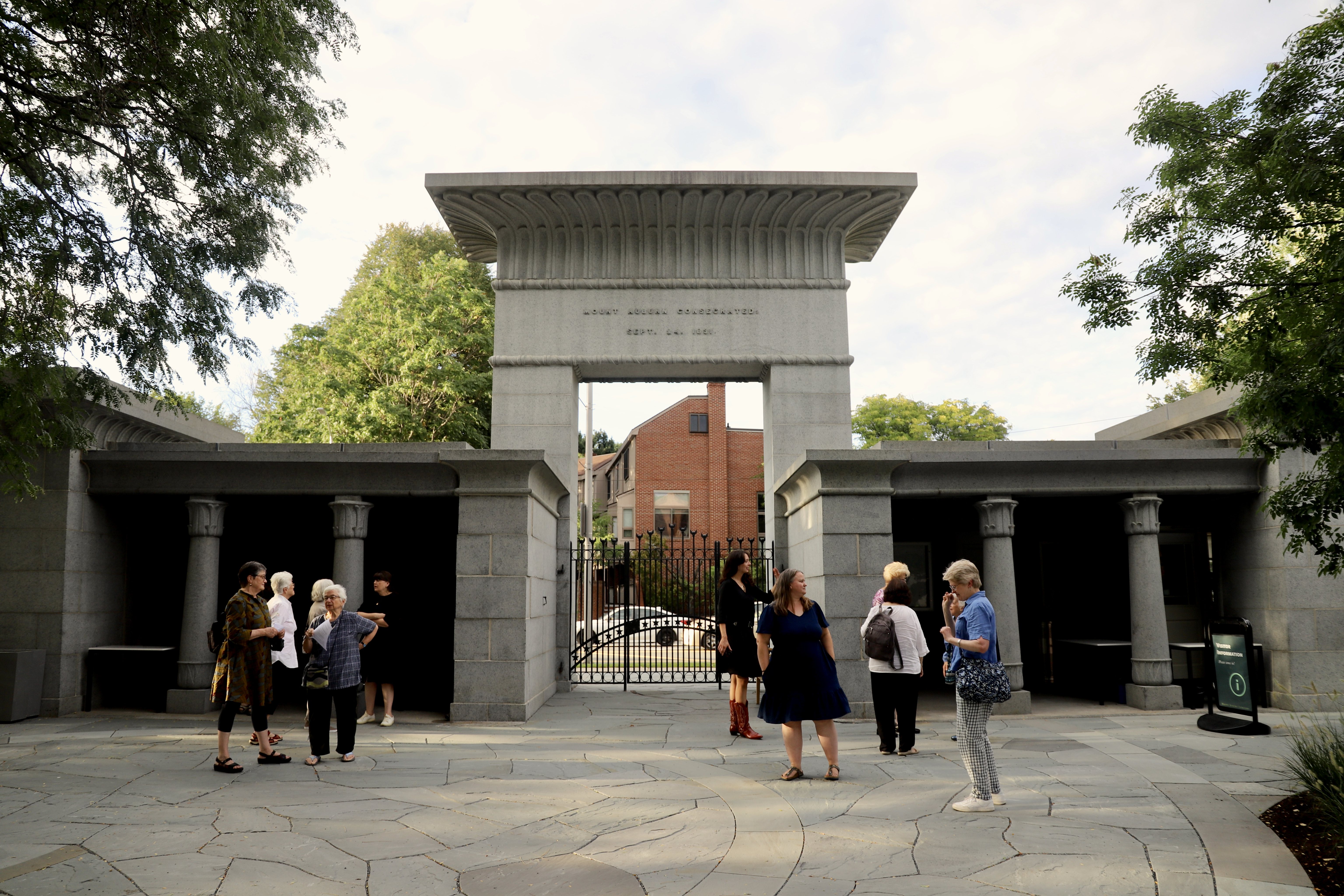 Image for Mount Auburn Cemetery to Open New Welcome Center at Historic Gateway