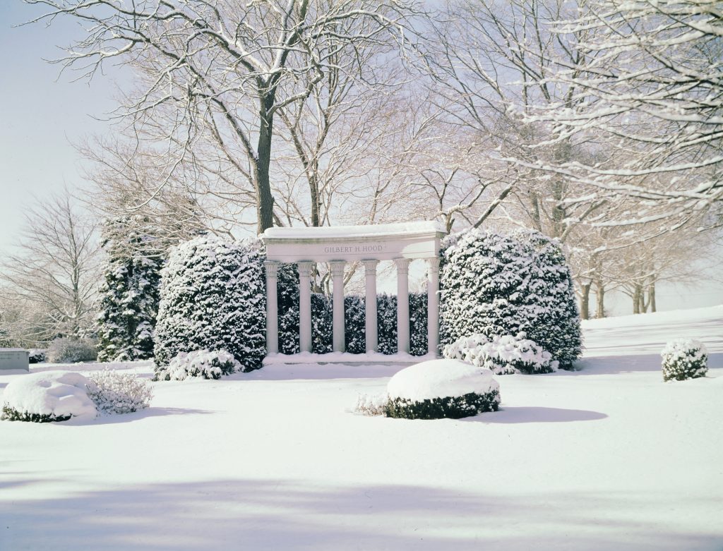 Memorial in the Snow