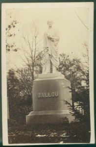 Hosea Ballou Monument Carte-de-visite, c. 1860s G. K. Warren 