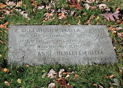 R. Buckminster Fuller grave