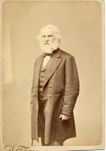 Henry Wadsworth Longfellow. Photo courtesy National Park Service, Longfellow House-Washington's Headquarters National Historic Site