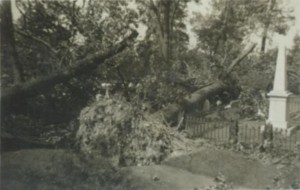 Damage from the Hurricane of 1938