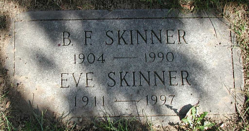 BF Skinner grave